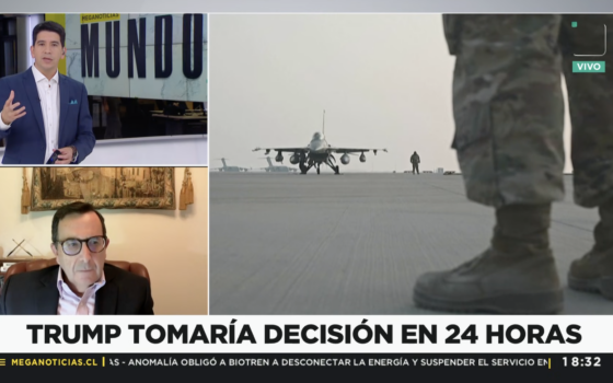 ENTREVISTA | Temor por guerra en Medio Oriente por tensión entre EE.UU. e Irán